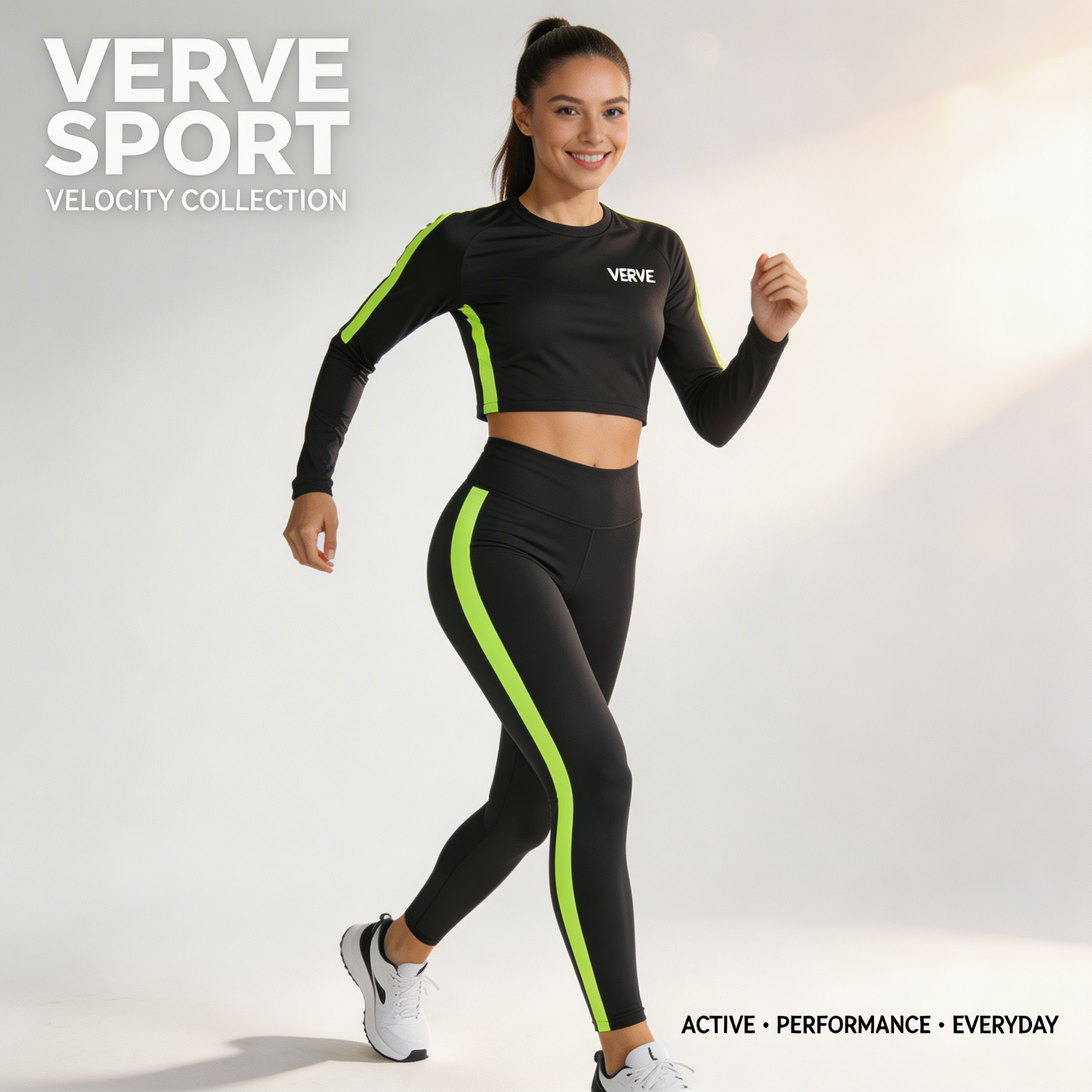 Sportswear campaign still